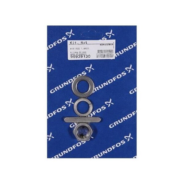 Pump Repair Kits- Kit, Nut M18 D32 1.4401, Spare Part.